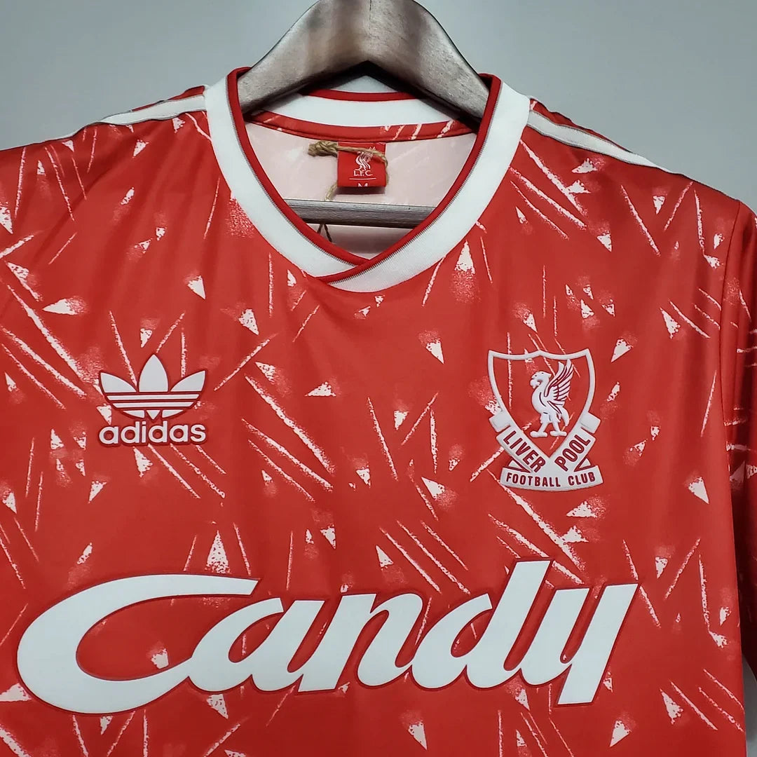 Maillot domicile rétro Liverpool 1989-1991
