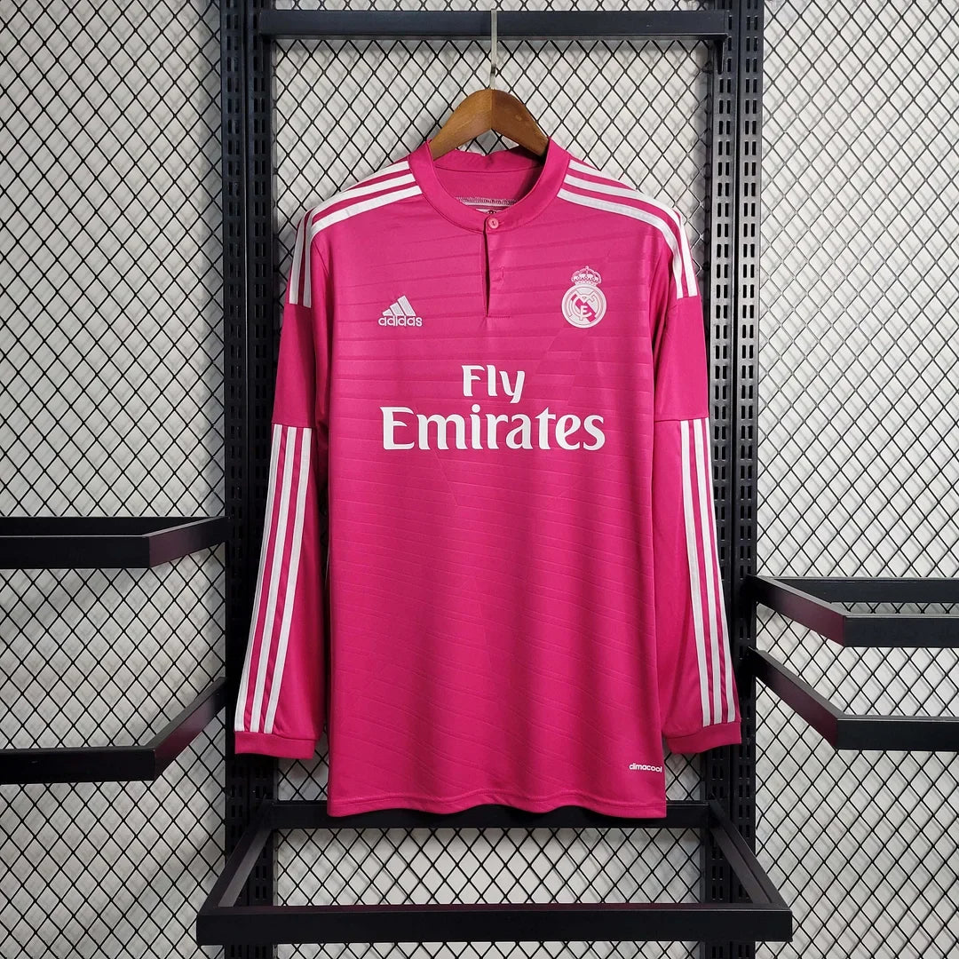 Maillot Extérieur Manche Longue Rétro Real Madrid 2014-2015