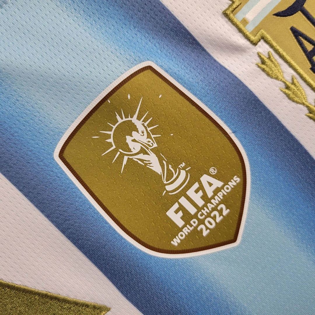 Maillot domicile manches longues Argentine Coupe du Monde 2026 version fan