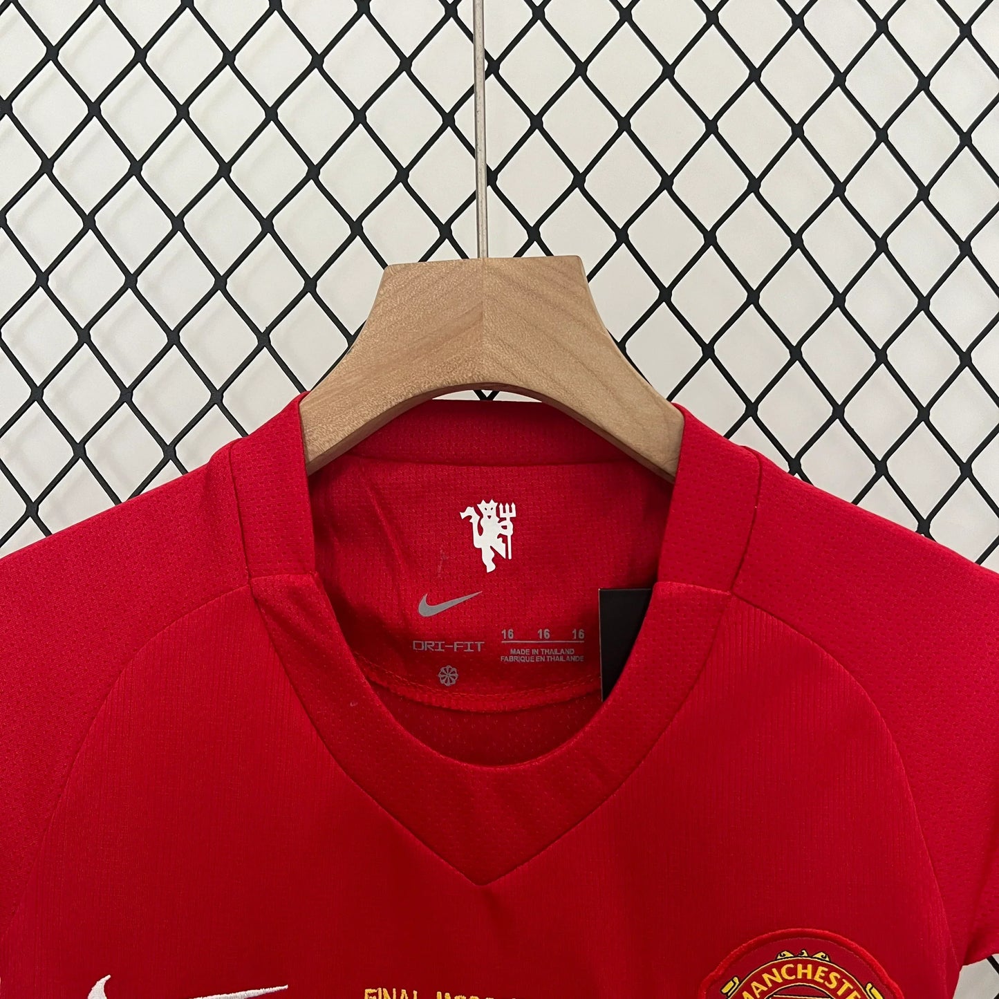 Maglia retrò Manchester United Home 2007/2008, taglia bambino
