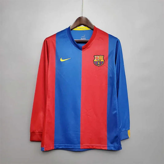 Maglia Home Barcellona Manica Lunga Retro 2006-2007