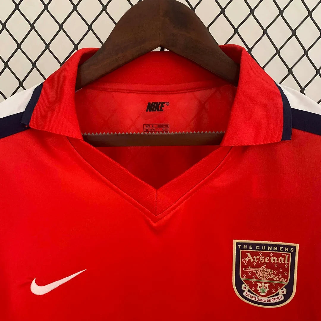 Maillot domicile rétro Arsenal 2000-2002
