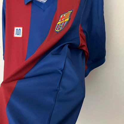 1981-1989 Retro Barcelona Home Jersey