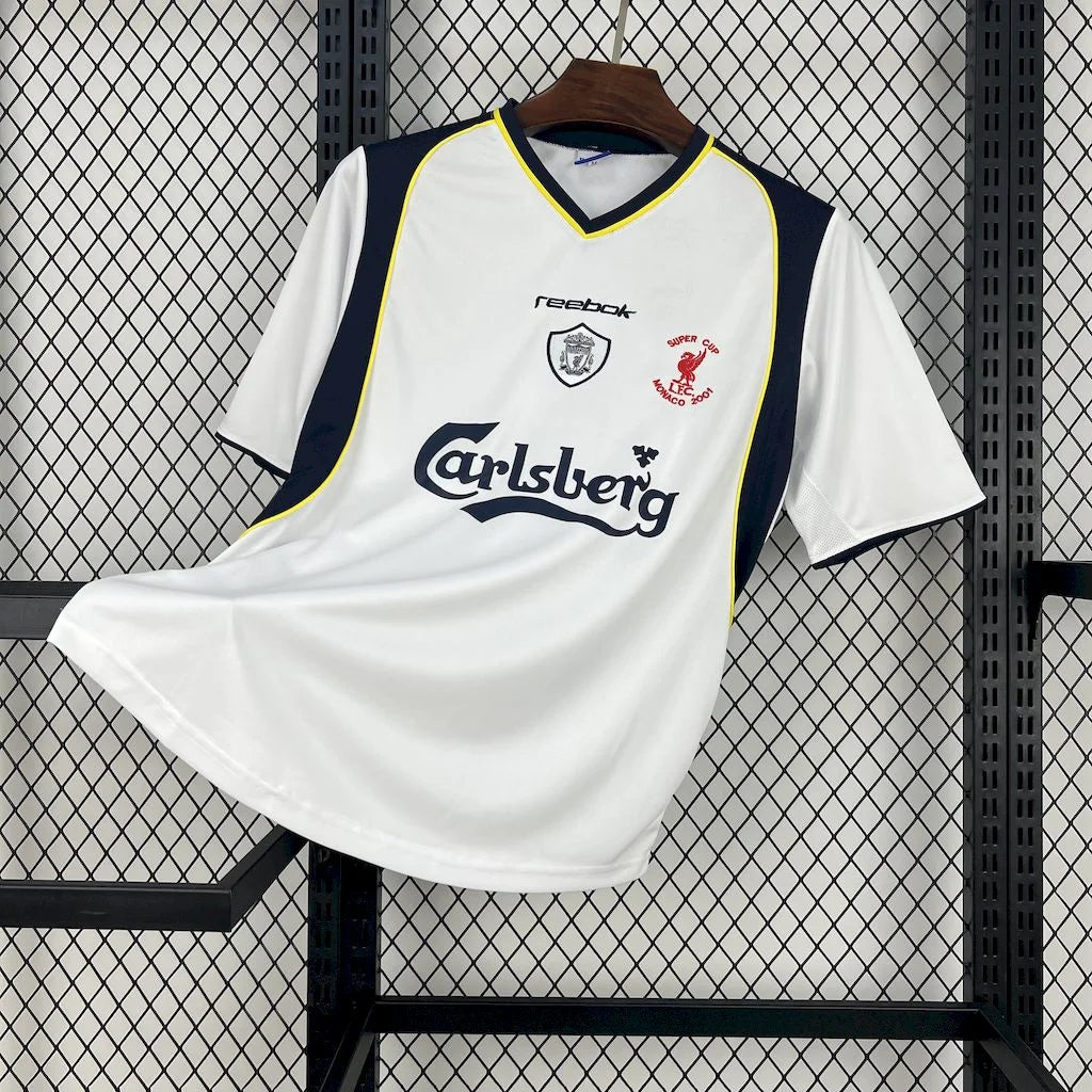 Maillot extérieur rétro Liverpool 2001-2002