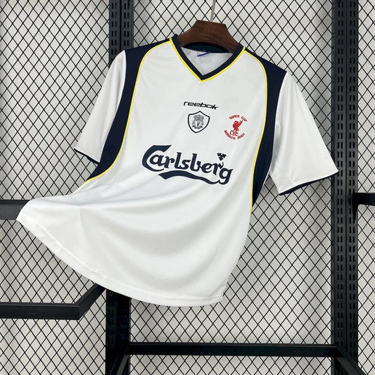 Maglia da trasferta del Liverpool retrò 2001-2002