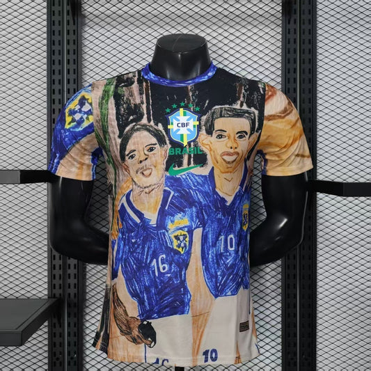 Maillot en édition limitée Brésil Marta et Mia Hamm