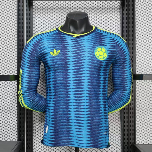 Maglia Manica Lunga Versione Giocatore Away Colombia Mondiali 2026