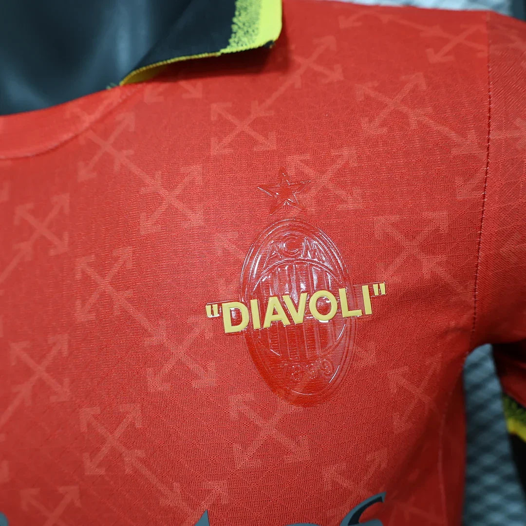 Maglia Limitata Milan X Off White 2024/2025