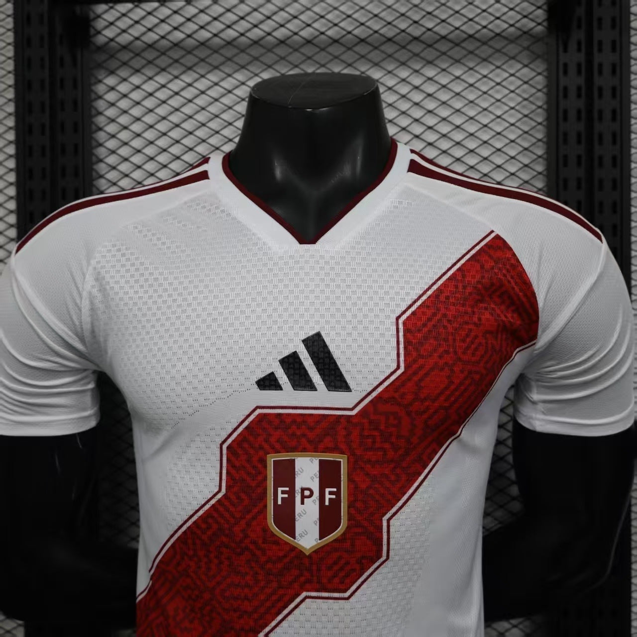 Maglia Versione Giocatore Perù Home Mondiali 2026