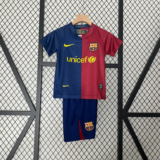Maglia retrò Barcellona Home 2008/2009 per bambini