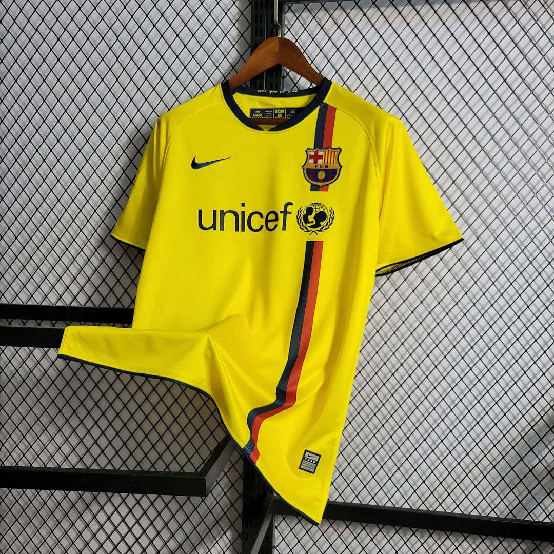 Maglia da trasferta del Barcellona del 2008-2009 in stile retrò
