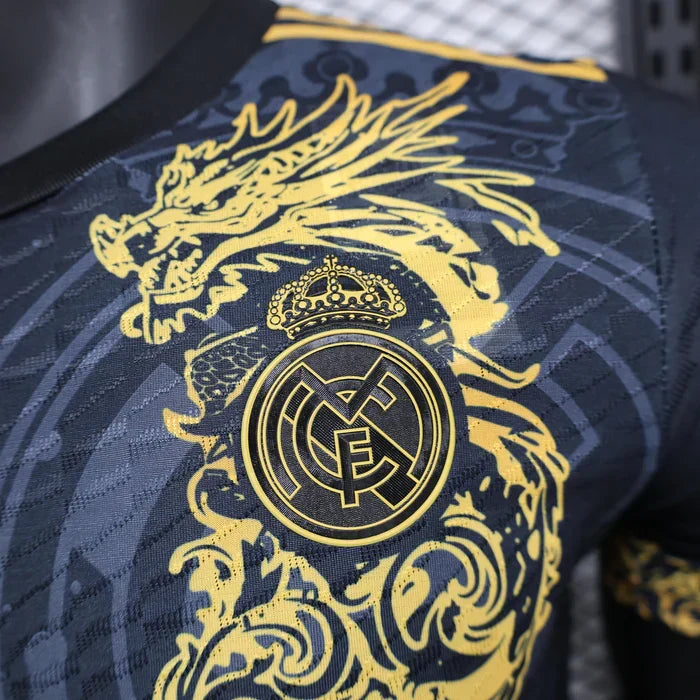 Maillot Real Madrid "Dragon Doré" Édition Limitée