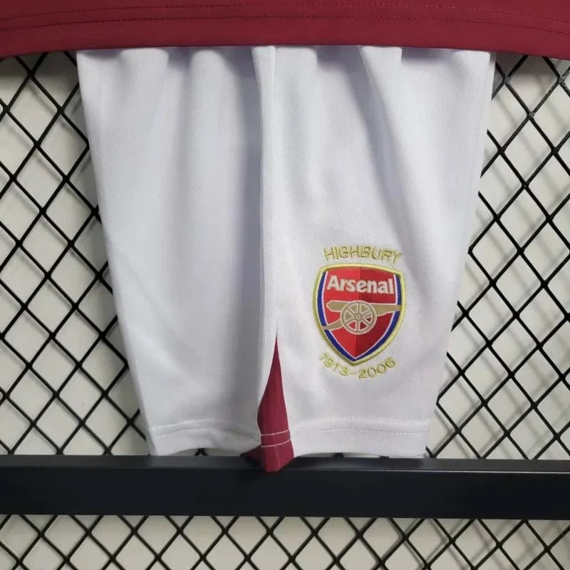 Maillot Domicile Arsenal Rétro 2005/2006 Taille Enfant
