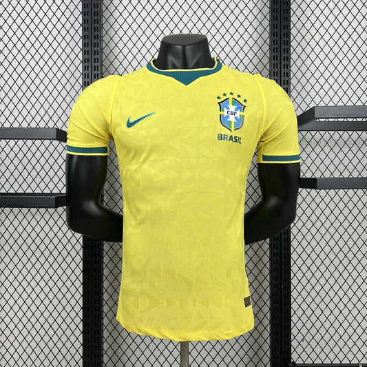 Maillot domicile version joueur Brésil Coupe du Monde 2026