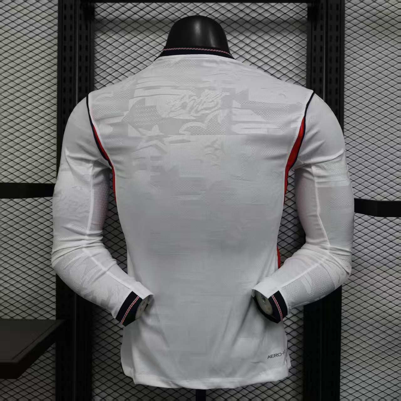 Maillot domicile manches longues version joueur Angleterre Coupe du monde 2026