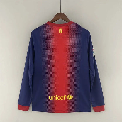Maglia retrò Barcellona Home 2012-2013 a manica lunga