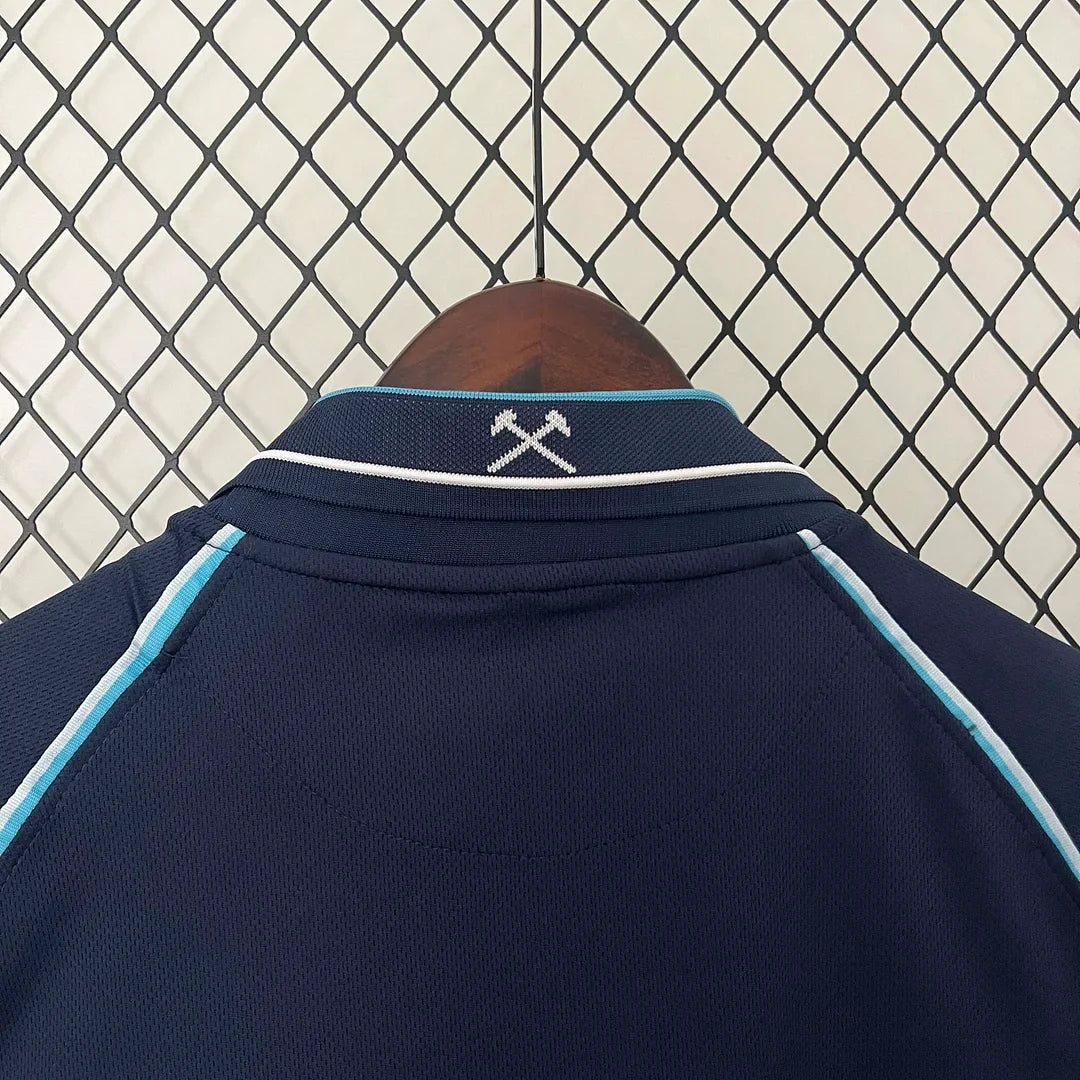 Maglia da trasferta West Ham United terza divisa retrò 1999-2001