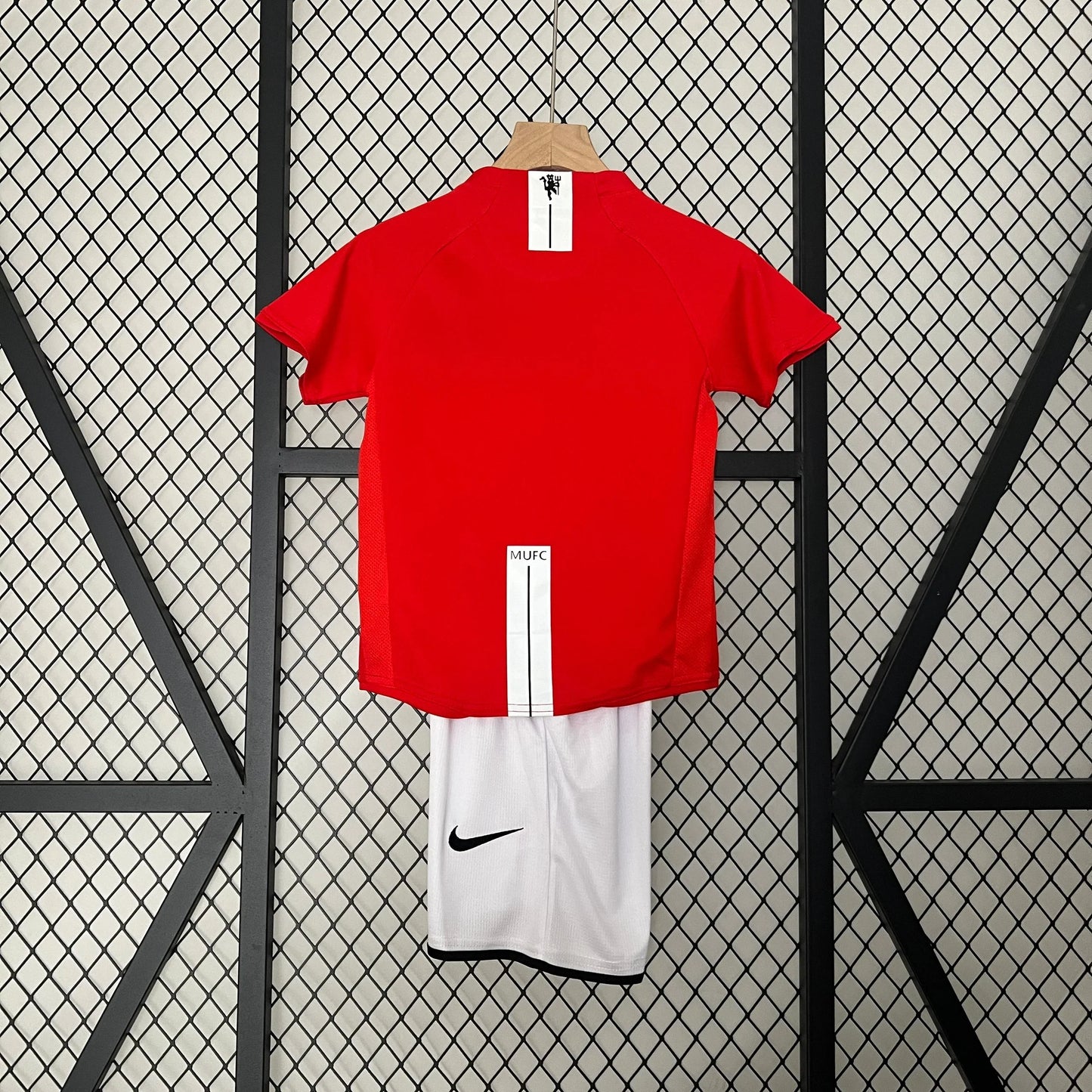 Maglia retrò Manchester United Home 2007/2008, taglia bambino