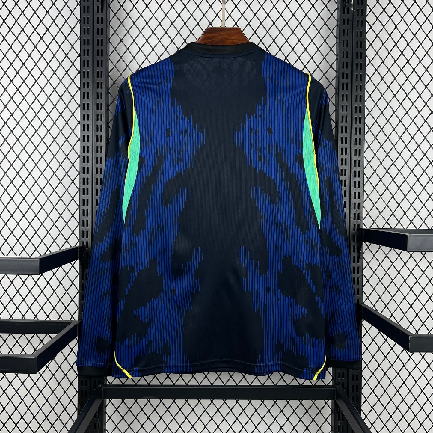 Maglia manica lunga da trasferta Brasile Mondiali 2026 versione tifoso