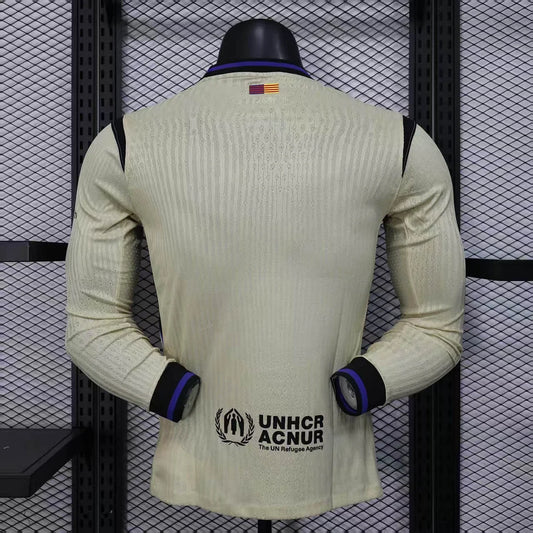 Maglia Barcellona Trasferta Manica Lunga 2025-2026
