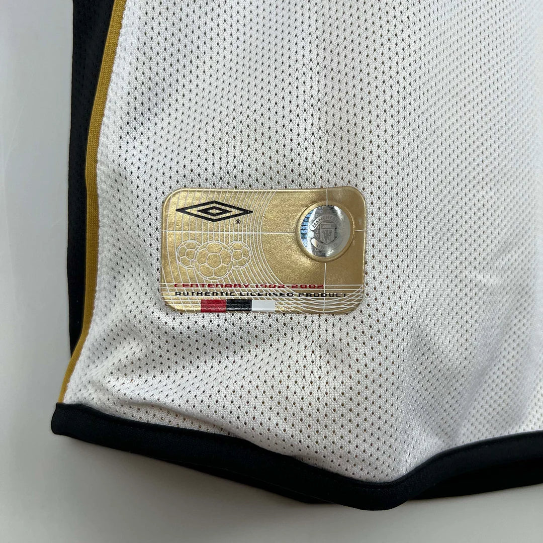 Maillot Rétro Extérieur Manchester United 2001/2002