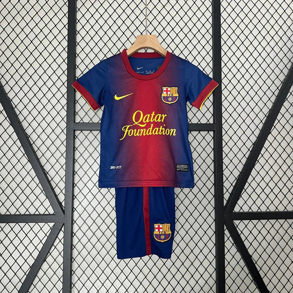 2012/2013 Retro Barcelona Home Jersey Kids Size