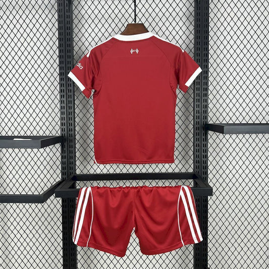 Completo casa Liverpool 2025/2026 taglia bambino